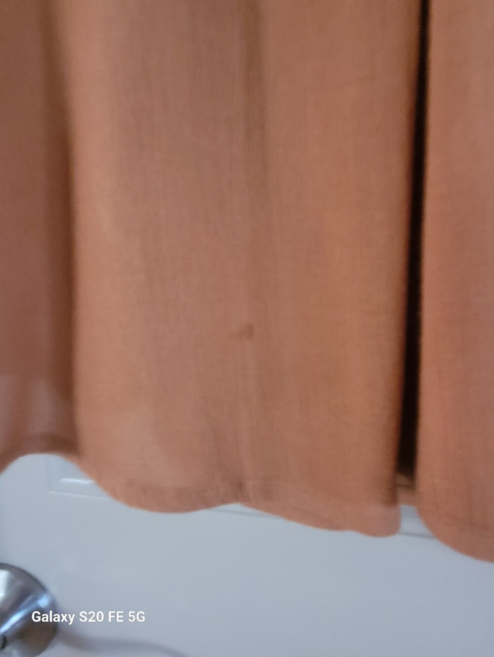 Boho Lace-Trim Peasant Blouse - Rust - Picture 4 of 6